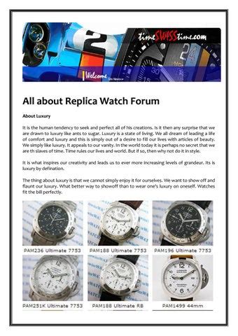 copy watch forums